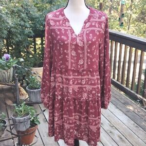 Knox Rose Peasant Dress